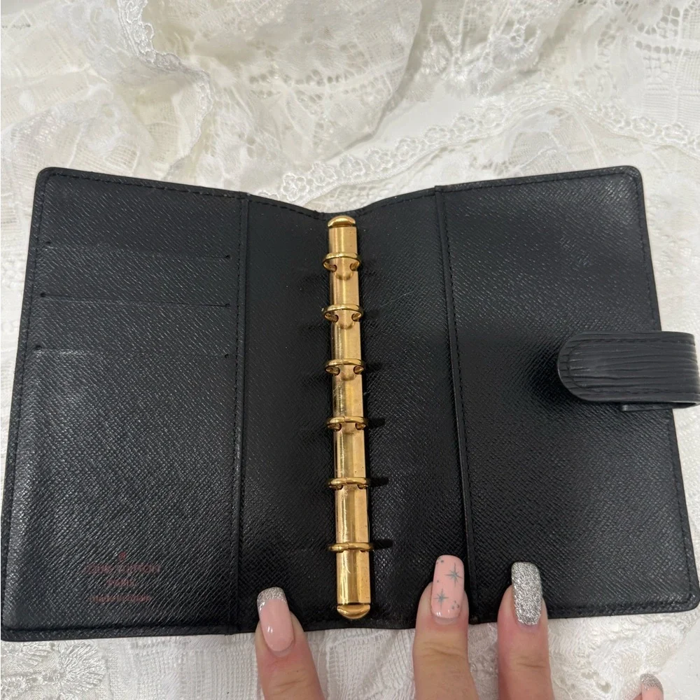 Auth Louis Vuitton Agenda PM Notebook Cover Epi Day Planner Cover - Picture 2 of 9